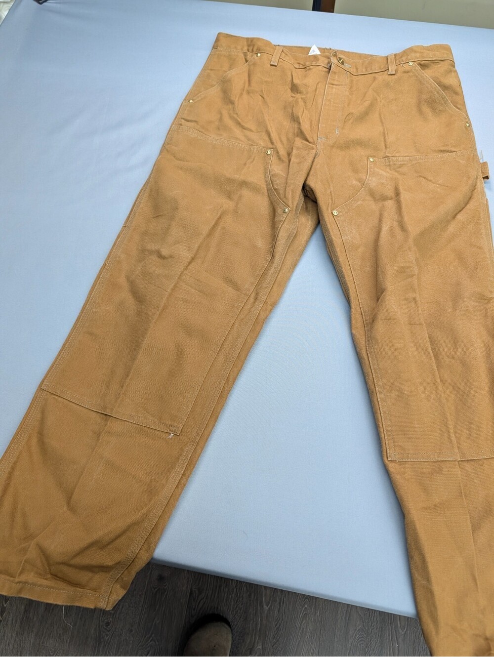 Carhartt Double Front Pants 38x30 Vintage Made USA Canvas